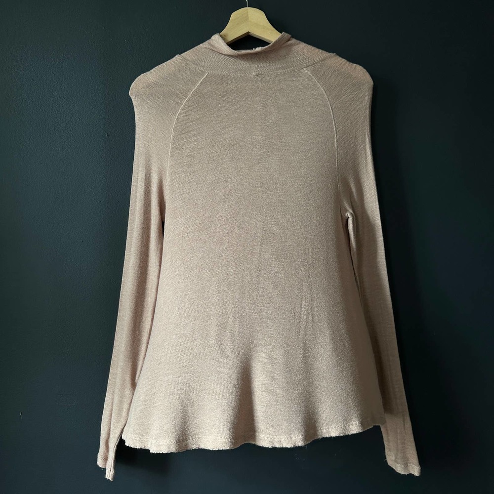Intimately Free People Almond Weekend Snuggle Turtleneck NEW Small - Picture 6 of 11